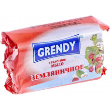 Туалетное мыло Grendy (Гренди) Земляничное, 200 г