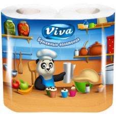 Кухонные полотенца Viva (Вива), 2-слойные 2 рулона
