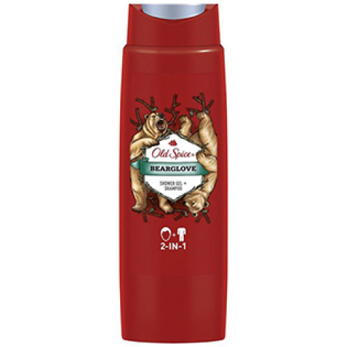 Гель для душа и шампунь Old Spice (Олд Спайс) Bearglove (Медведь), 250 мл