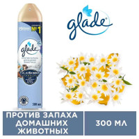 Освежитель воздуха аэрозоль Glade (Глейд) Против запаха домашних животных, 300 мл