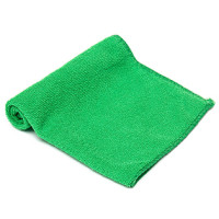 Салфетка из микрофибры (без упаковки) цвет зеленый, 50*60 см 220г/м2