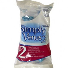 Одноразовые женские станки для бритья Gillette Simply Venus 2 (4+2 шт)