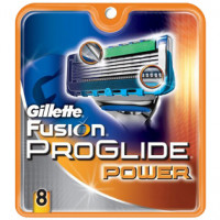 Кассеты для бритья Gillette Fusion (Джиллетт Фьюжен) ProGlide Power, 8 шт