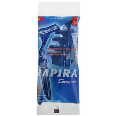 Одноразовые мужские станки для бритья Rapira (Рапира) Sprint, 5 шт