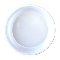 Тарелка пластиковая мелкая Антелла, д 220 мм, 6 шт