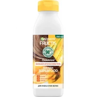 Garnier FRUCTIS SUPERFOOD БАНАН Бальзам-ополаскиватель для питания волос, 350 мл