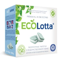 Таблетки для посудомоечных машин ECOLotta, 60 шт