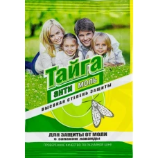Антимоль контейнер с пластиной Тайга, 18 г