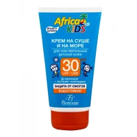 Крем детский защита от солнца на суше и на море (SPF 30) Floresan Africa kids (Флоресан) Ф-410, 150 мл