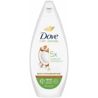 Крем-гель для душа Dove (Дав) Ритуал Красоты Восстановление с кокосом и миндальным молочком, 250 мл