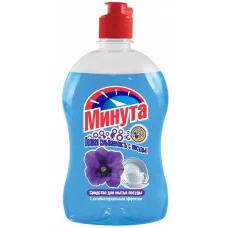Средство для мытья посуды (гель) Минута с антибактериальным эффектом, 500 мл