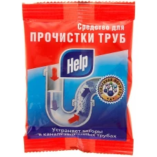 Средство для прочистки труб Help (Хелп), саше, 90 г