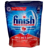 Таблетки для посудомоечных машин Calgonit Finish (Калгонит Финиш) 10 в 1, 25 шт