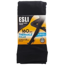 Колготки Thermale Polar Esli (цвет Nero), 160 den, 2 L размер
