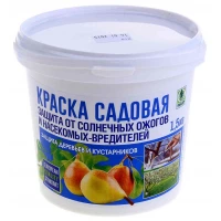 Краска акриловая садовая для деревьев, 1,5 кг