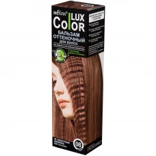Оттеночный бальзам для волос Bielita Color Lux - Молочный шоколад, 100 мл