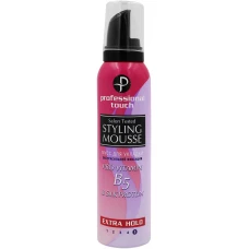Мусс для укладки волос Professional Touch В5 Silk Protein Экстрасильная фиксация, 150 мл