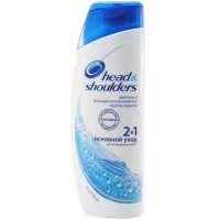 Шампунь-бальзам для волос Head and Shoulders (Хед Энд Шолдерс) Основной уход 2 в 1, 200 мл