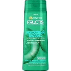 Garnier FRUCTIS Кокосовый баланс Укрепляющий шампунь, 400 мл