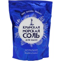 Соль для ванн морская Selena (Селена) Крымская Натуральная, 1100 г