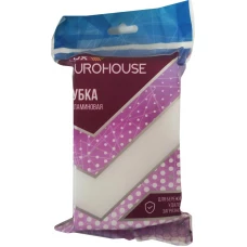 Губка меламиновая Eurohouse (Еврохаус), 12х7,5х4 см