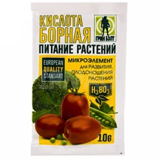 Борная кислота для питания растений Грин Бэлт, 1 г