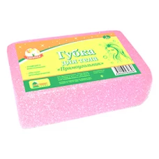 Губка для тела Умничка Прямоугольник, 14х8,5х4,5 см