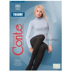 Колготки Conte Triumf (Конте Триумф), Mocca (кофе), 80 den, 2 размер