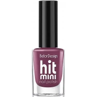 Лак для ногтей Belor Design (Белор Дизайн) Mini HIT, 6 мл, тон 037 - Винный