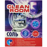 Соль для посудомоечной машины Clean Room (Клин Рум), 1,5 кг