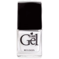 Лак для ногтей с гелевым эффектом Relouis Like Gel, тон 08 - Заснеженные Альпы