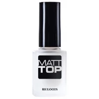 Матовое верхнее покрытие лака для ногтей Relouis Matt Top