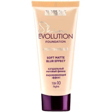 Крем тональный LuxVisage (Люкс Визаж) Skin Evolution Foundation Soft Matte Blur Effect, тон 10 - Light