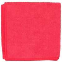 Салфетка из микрофибры Стандарт, без упаковки, цвет Рубин, 50х60 см