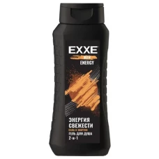Гель для душа 2 в 1 EXXE men ENERGY Сила и энергия, 400 мл