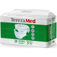 Подгузники для взрослых TerezaMed Extra Large (№3), 6 капель, 28 шт