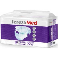 Подгузники для взрослых TerezaMed Super Large (№3), 7 капель, 28 шт