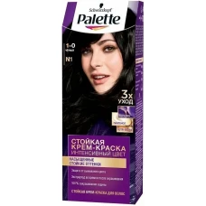 Краска для волос Palette (Палет) N1 - Черный