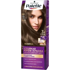 Краска для волос Palette (Палет) N5 - Темно-русый