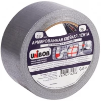 Клейкая лента армированная Unibob (Юнибоб), прочная, европодвес, тканевая основа, 48 мм х 25 м
