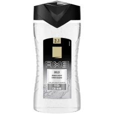 Гель для душа мужской Axe (Акс) Gold 2 в 1, 250 мл