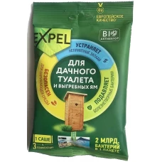 BIO Активатор для дачных туалетов и септиков EXPEL, 250 г