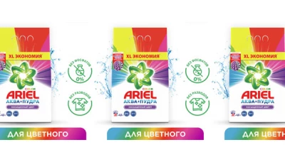 Новинка: Стиральный порошок Ariel Color Аквапудра